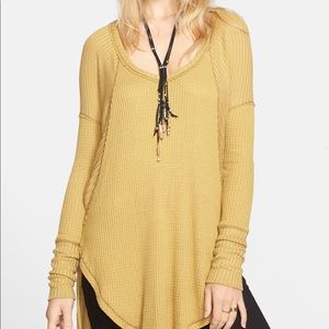 Free People Mustard Ventura Thermal